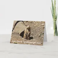 Funny Groundhog Day Card