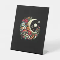 Aesthetic Goblincore Cottagecore Mushroom Funny Ar Pedestal Sign