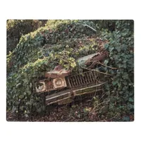 Rusty Old Car Covered in Ivy Jigsaw Puzzle