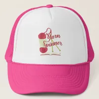  Yarn Spinner Storyteller Epic Writer Cartoon Trucker Hat