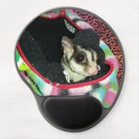 Sugar Glider Wearing a Hat Gel Mouse Pad