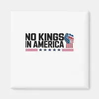 No Kings In America USA Creative Casual Magnet