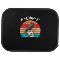 Halloween F-Caw-F Bird F-Caw-F Crow Women Men Vint Car Floor Mat