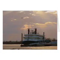 Casino at Sunset on the Mississippi River