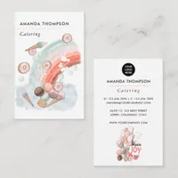 Whimsical Event Catering Business Card