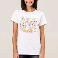 Floral “Mom to Be” Spring Baby Shower T-Shirt – Wa