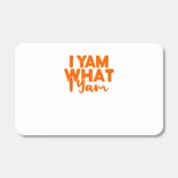 I Yam What I Yam Sweet Potato Thanksgiving Couple  Matchboxes