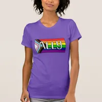 LGBTQIA+ Ally | Rainbow Flag T-Shirt