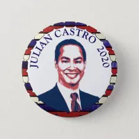 Julian Castro for President 2020 Election Support Button