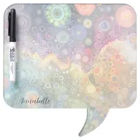 Beautiful Whimsical Colorful Back to School  Dry Erase Board