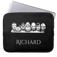 Personalized Sci-Fi Rogue's Gallery Laptop Sleeve