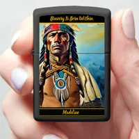 Native Art Memo: Cultural Beauty Zippo Lighter