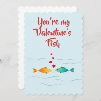 Cute sea fish in love