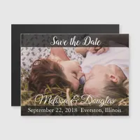 Photo Save the Date Wedding Magnetic Card