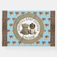 Soon to b Lil "Cowboy Baby Shower Guestbook