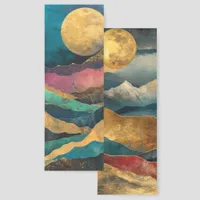 Abstract Fantasy Moonscape Two-sided Bookmarks