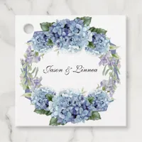 Forget-Me-Not Flowers Watercolor Elegant   Favor Tags