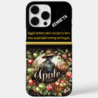 Apple Farmer Tending Orchards at Dawn iPhone 16 Pro Max Case