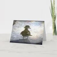 Wood Duck Hen Card