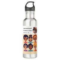 International Women's Day Celebration March 8 Stainless Steel Water Bottle