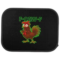 F-Caw-F Chicken Classic Retro Graphic Car Floor Mat