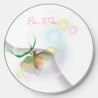 Dreamy Pastel Butterfly wireless charger 