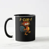 F-Caw-F-Chicken Essential Retro Classic Mug