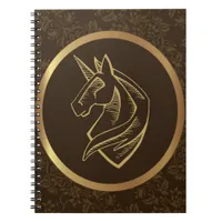 Vintage Unicorn Notebook