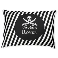 Personalized Pirate Captain Pet Bed