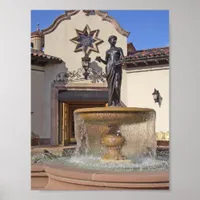 Pomona Fountain in Kansas City Poster