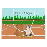 Lil' Slugger Baseball Themed Kid's  Large Gift Bag