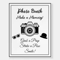 Photo Booth Sign for Wedding