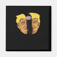 Donald Brain Trumpkin  Artwork  Magnet
