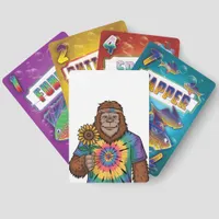 Hippie Sasquatch Go Fish Cards