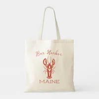 Maine Lobster Fisherman Aesthetic  Tote Bag