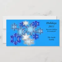 PhotoCard – Holiday Snowflakes