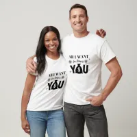 Funny All I Want For Xmas Is You Christmas T-shirt