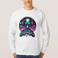 Gaming Alien Extraterrestrial Being T-Shirt