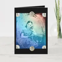 Vintage Girl, You Are Loved Card