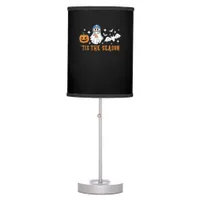 Tis The Season Football Halloween Spooky Pumpkin Table Lamp