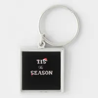 Christmas Is Approaching Tis The Season Keychain