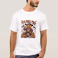 It’s Fall Y’all Western Cowboy Pumpkin Halloween T-Shirt