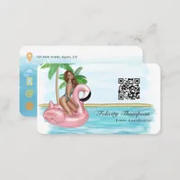 Event Coordinator QR Code Business Card