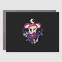 Whimsigothic Mushrooms Classic Car Magnet