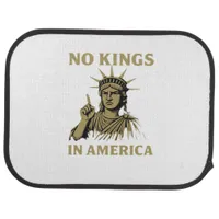No Kings In America Statue Of  No Kings Day Protes Car Floor Mat