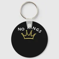 No Kings Classic Retro Cool Keychain
