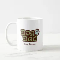 Dog Dad Logo Coffee Mug