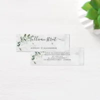 Eucalyptus Marble Earrings Jewelry Display Card