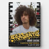 Modern Trendy Graffiti Graduation Photo Frame