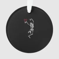 Skeleton Hand Heart Valentines Day Ornament